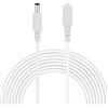 Auroh Cavo di prolunga di alimentazione CCTV, 2,1 x 5,5 mm, DC 12 V, nero, 3 M/5 M/10 m, maschio a femmina, adattatore di alimentazione per telecamere di sicurezza CCTV, DVR, strisce LED, router. (1