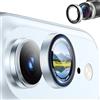 Fewdew Protezione per obiettivo della fotocamera iPhone Air, design 2025, vetro temperato 9H [Ultra HD] [anti graffio] [forte adsorbimento] copertura protettiva per schermo della fotocamera ad anello