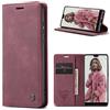 Phernykas Cover per Huawei P20 Pro Libro Pelle Portafoglio, [Porta Carte] [Magnetica] Premium PU Flip Wallet Custodia Cellulare Protection per P20 Pro Leather Case, Vion-rosso