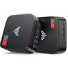 NiPoGi Hype H1 Mini PC W-11 ΑΜD Ryzen 7 7735HS(Max 4.75GHz, 8C/16T) 16GB LPDDR5 5500MHz/512GB M.2 NVMe SSD,4K@60Hz(DP1.4+HDMI 2.0+Type-C) Triplo Display/WiFi 6/BT 5.2/VESA Supportato