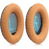 MMOBIEL Cuscinetti Auricolari di Ricambio per Bose QC25 QC15 QC2 AE2 AE2i AE2w SoundTrue AEII SoundLink AEII di MMOBIEL - Memory Foam Morbida - Isolamento Acustico - Kaki