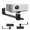 xtemtoamz Supporto da Parete per Proiettore, Supporto Girevole a 360°, Staffa Proiettore Soffitto con Filettatura da 1/4, supporto Metallico per proiettore per Ufficio, Home Cinema, Sala Giochi