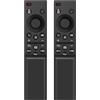 Puiseno Telecomando Samsung - BN59-01385B Telecomando di ricambio compatibile con Samsung Smart TV, Crystal UHD, QLED, OLED, The Frame con 4 tasti rapidi multimediali di streaming (2 pezzi)
