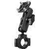 TUSITA Moto GPS Supporto Compatibile con Garmin Montana, Zumo XT - Base per Manubrio con Braccio a Doppia Presa Medio