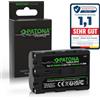 Bundlestar Batteria premium con chip informativo per EVO II Sony NP-FM500H FM500H EVO II