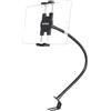 woleyi Supporto Tablet Auto Pavimento, Porta Tablet Camion Seat Pista con Metallo Collo Oca, per iPad Pro 11, 10.5 9.7 / Air/Mini 5 4 3 2, Samsung Galaxy Tabs, iPhone 4-11 Cellulare & Tablet
