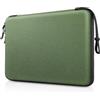 FINPAC Porta PC Laptop Sottile Cover Rigida Custodia Borsa per 14 Acer Chromebook 314/ Swift Go, 14 Lenovo IdeaPad Slim 3, per altri Laptop HP/Dell/Acer/ASUS/Lenovo fino a 14 pollici (Verde)