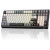 RK ROYAL KLUDGE Tastiera meccanica wireless F99 con tastierino numerico, tastiera da gioco hot-swap tri-mode con 95% 100 tasti, BT/2.4G/USB-C, software Pro, batteria 5000mAh, interruttori