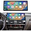 Road Top Carplay Autoradio, 12,3 pollici Car Touchscreen per BMW X3 X4 Serie F25/F26 con NBT sistema (2013-2016 anno), Autoradio con Cornice Stretta per Apple CarPlay/Android Auto/MirrorLink