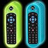 RYHX Confezione da 2 cover per telecomando Sky Q Voice SKY135, Sky Q Touch e Non-Touch, custodia protettiva posteriore per batteria e cordino anti-smarrimento, blu brillante e verde brillante, confezione
