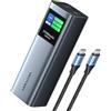 VENTION Power Bank 27000mAh 140W, Caricatore Portatile con 3 Porte, Ricarica Rapida PD3.1 e Display Digitale Intelligente, Compatibile con MacBook Pro, Dell, HP, iPhone 17/16/15/14, iPad, Galaxy S24