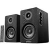 Oakcastle BK100 Casse Attive Amplificate Coppia | 60W 2.0 Casse PC Bluetooth 5.4 | Altoparlanti TV HDMI ARC | Altoparlante per Giradischi | Altoparlanti Stereo Hifi con Telecomando Incluso (Nero)