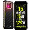 Ulefone Armor 22 Rugged Smartphone 2026, Android 15 Cellulare, 16GB+128GB/SD-512GB Telefono Indistruttibile, 6 58 FHD+ 120Hz Fotocamera 64MP 6600mAh IP68K 4G LTE Dual SIM NFC & Modalità Subacquea