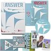 Aduoke ENHYPEN The 1st Album Repackage - [DIMENSION:ANSWER] (YET Ver.) Book Case+Photo Book+Lyric Book+Holder+CD-R+Photo Stand+Photo Card-A&B+Paper Dice+Sticker+Photo Bookmark