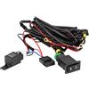 BOROCO Kit Cablaggio Fendinebbia, Cablaggio Interruttore Luci Fendinebbia LED 12V con Relè 40A, Interruttore a Levetta Illuminato e Fusibile per H1 H3 H8 H11