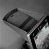 SKTU Casella di Riposo per Console Centrale Compatibile con Renault Captur 2 2019-2024 (9,3 Easylink),Vassoio di Riposo dietro lo Schermo, Organizzatore di Console Centrale con Tappetino Anti-Scivolo