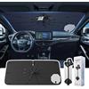 LANGBEAN [Aggiornato] Parasole per Parabrezza Ford Focus 2019-2025, Parasole Pieghevole Blocca Raggi UV & Calore, Protezione Visore Solare Facile Installare e Piegare, Accessorio Estate