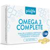 +LIFE Omega 3 IFOS 5 Stelle Certificato Con Vitamina D3 e E PiùLife, 60 Softgel