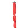 KIMISS Twist Bar Bird Cage Sanding Persico, supporto per lima per unghie, ideale per parrocchetti e piccoli uccelli, offre comfort e cura e materiale sicuro