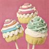 Pro-Art-Bilderpalette PRO-Art gla740a - Quadro da Parete su Vetro Cake Pops III, 30 x 30 cm
