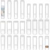 FINGERINSPIRE 24Pz Tubo di Plastica Trasparente per Monete 20.5mm/25.5mm/28mm/29.5mm/32.5mm/35.5mm Contenitori per Moneta in Plastica Tubi Porta Monete con Coperchi Ermetici per la Raccolta di Moneta