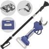 BullMach DIVIANE 40 - Forbice elettrica a batteria + Asta telescopica 130-200 cm - 2x21V 2Ah