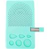 WLICCHS Paper Quilling Kit Quilling Tool Quilling Board con Pins Storage Light Blue Grid Guide e Quilling Template per la produzione di carta Winder Roll Square Craft Utensili per la casa