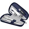 marQus Set per la Manicure - Include 5 Pezzi con Lima di Solingen. Astuccio elegante e pratico, ideale per Uomo e Donna. Perfetto per la cura delle Unghie a casa o in viaggio. Design compatto e funzionale