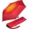 Doppler Ombrello tascabile Carbonsteel Slim Uni - Formato pratico - Leggero - 22 cm, Fusion Red, 90 cm, tempo libero