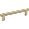 Amerock | Maniglia per armadio da cucina | Champagne dorato | 160 mm da centro a centro | Bronx | 1 confezione | ferramenta per mobili | Maniglia per armadio | Maniglia per cassetto del bagno