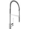 Hansgrohe 14806000 Miscelatore cucina Cento semi-professionale, collo alto, con doccetta estraibile, 2 getti