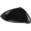 SIJYG1 Coperchio Specchietto Laterale Per Golf 7 MK7 2015-2019 Alloggiamento Specchietto Retrovisore Calotta Specchio Retrovisore(Black,Giusto)