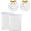 KARELLS Bambini Impronte Argilla Kit,2 Pezzi Impronte Neonato Set,Impronte Bimbi Kit,Impronte Mani e Piedi in Argilla Morbida,Bambino Hand Foot Inkpad Argilla Morbida,Ideale per Regalo di Battesimo