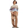Desigual Maglione da Donna A Maglia Spessa, Felpa Donna, Materiale Finitura:, M