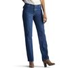 Lee Women's Petite Relaxed Fit all Cotton Straight Leg Jean, Livia, 8