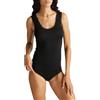 United Colors of Benetton Canotta 3OVL1H009 Canottiera, Nero, L Donna