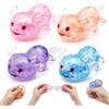 Xionghonglong 4 Pezzi Squeeze Giocattoli,Axolotl Squeeze Toy,Axolotl Squishy,Antistress Squeeze Toys,Squishy antistress,Palline antistress per adulti,Palline Giocattolo Anti-stress per Spremere e Rilassare