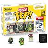 Funko Bitty Pop! Minions - Frankenbob 4PK - Frankenbob, Bride Kevin, Creature Mel E una Mini Figura Misteriosa a Sorpresa - 0.9 Inch (2.2 Cm) - Minions 2 da Collezione - Idea Regalo