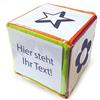 TimeTEX Cubo vuoto con tasche da 15 cm | Cubo di movimento per imparare e giocare, universale