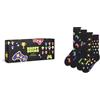 Happy Socks Calzini 3-Pack Car Cotone Unisex Blu navy 41-46