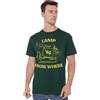 Stranger Things Camp Know Where 1989 T-Shirt Unisex, Verde Cacciatore, 3XL