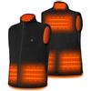 DR.PREPARE Gilet Riscaldato Uomo Donna Dimensioni Regolabili 3 Temperature Giubbotto Riscaldato in Pile Morbido Giacca Riscaldata USB Ricaricato per Attività all'Aperto Viaggio Sport Tempo Libero