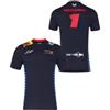 PUM'S Oracle Red Bull Racing - Replica Max Verstappen T-shirt - Vestibilità regolare, Logo di Oracle Red Bull Racing, Firma di Max Verstappen - Uomo - Taglia L - Blu/Rosso