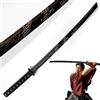 Swords and more Bokken in legno con drago - Spada giapponese da allenamento 98 cm - Bokuto per arti marziali, leggero e resistente