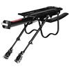 ZUIMENG Portapacchi Posteriore Bici, Portabici Bicicletta Universale in Lega di Alluminio, Mountain Bike Carrier Rack con Riflettore e Parafango per MTB da 24 a 29 Pollici