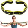 THQAE 1 Pcs Ginnastica artistica, Elastico ginnastica artistica, Gymnastics Stretch Band, elastico danza yoga stretching band per allenatore in allenamento di ginnastica, yoga, latino, Giallo