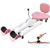 JAOGAUS Estensore per gambe, Macchina per spaccata, Macchina estensore per allargamento gambe, 128-168cm Regolabile 0-180° Attrezzatura per stretching spaccata per Fitness, Danza, Yoga