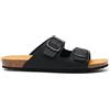 Dr.Scholl's SHOES Scholl Didier, Sandali Uomo, 2 cinturini, Nero, 39 EU
