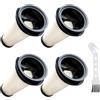 kingsea 4 confezioni ZR005202 Filter Compatibile con Rowenta X-Pert 3.60 RH6921WO RH6933WO RH6971WO RH6973WO RH6985WO, Rowenta X-PERT 160RH7221WO RH7233WO RH7WO