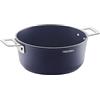 Pedrini casseruola 2 maniglie diametro 24 cm (4 Litri), linea Forma, antiaderente, full induction, con manico in acciaio
